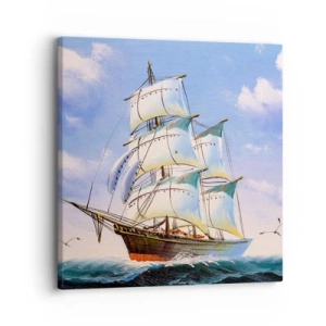 Vászonkép - Büszkén a széllel - 30x30 cm