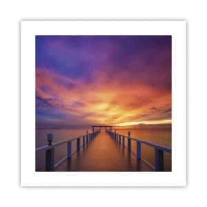 Poszter - Vég nélkül - 40x40 cm