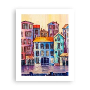 Poszter - Egy város, mint egy tündérmese - 40x50 cm