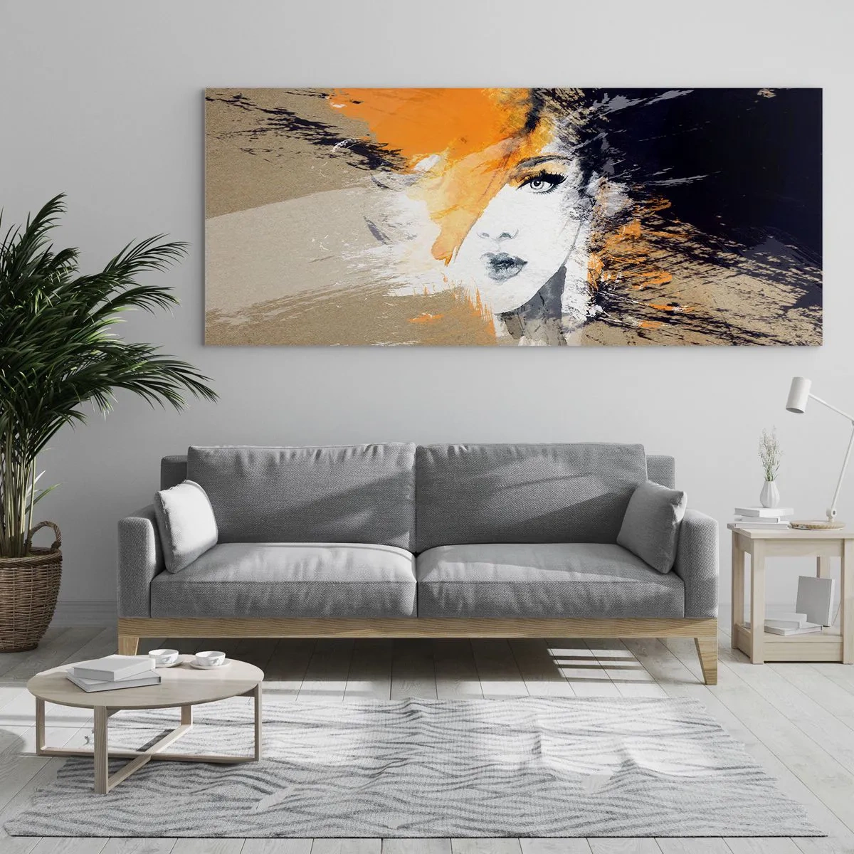 Üveg kép - És van fény - 120x50 cm