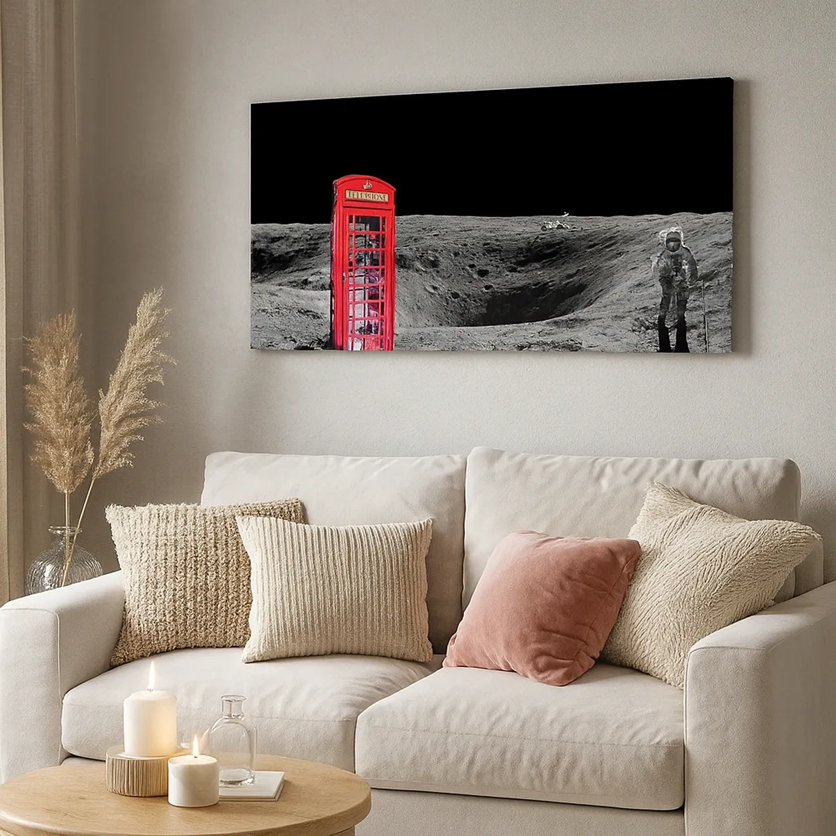 Vászonkép - Kozmikus vicc - 30x30 cm