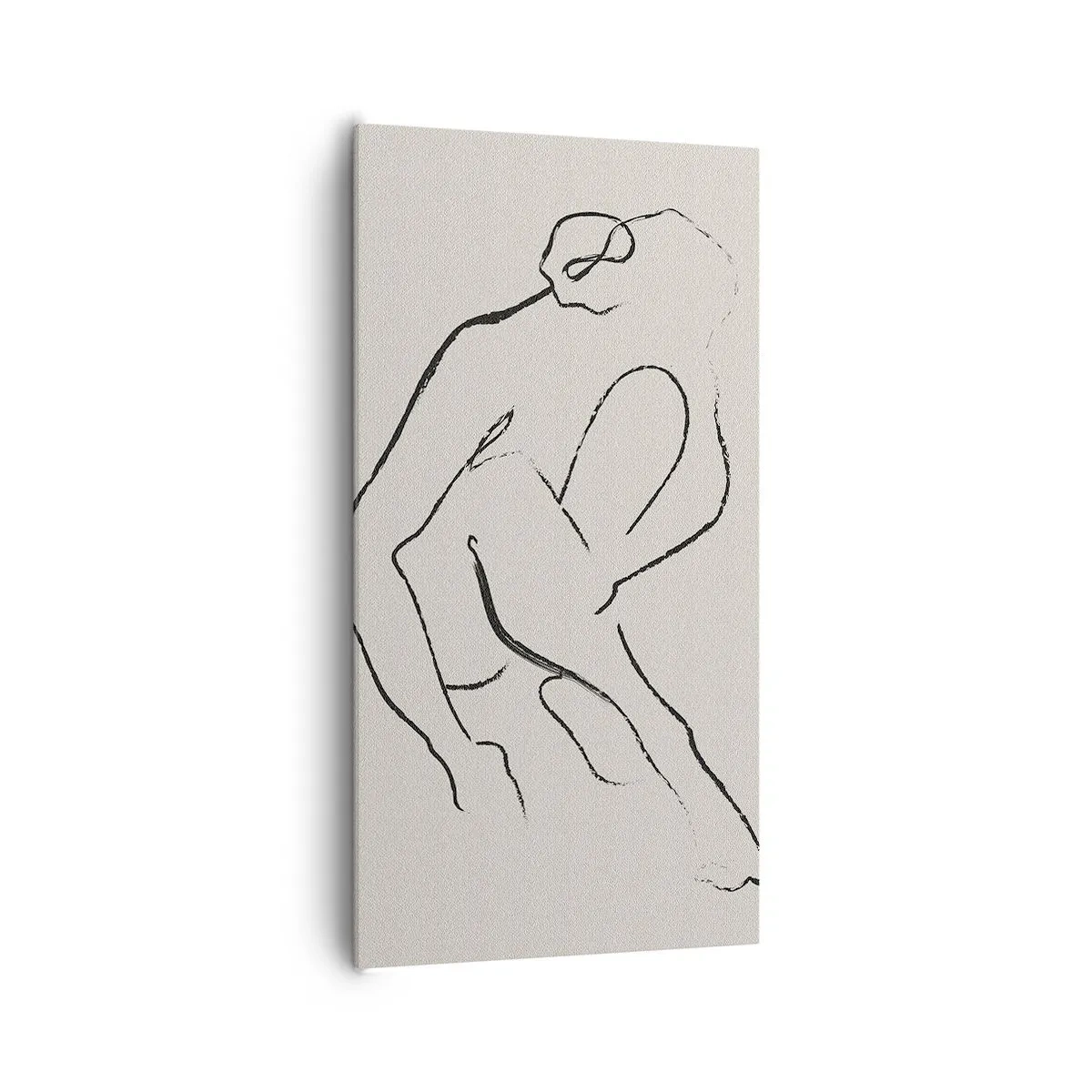 Vászonkép - Intim vázlat - 65x120 cm