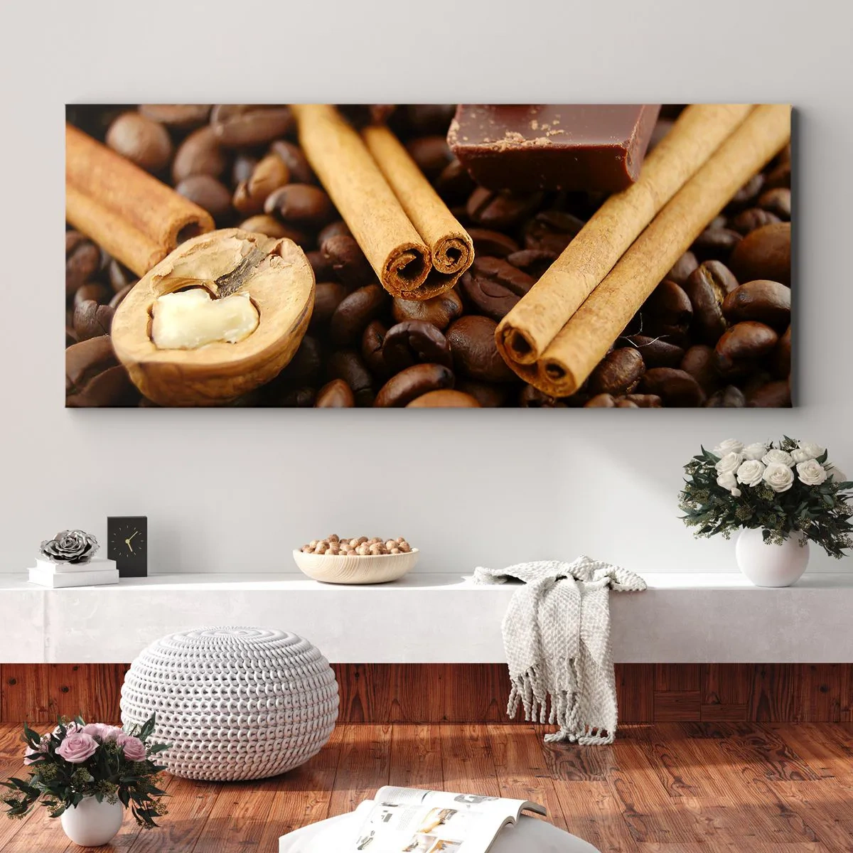Vászonkép - Aromák koncertje - 100x40 cm