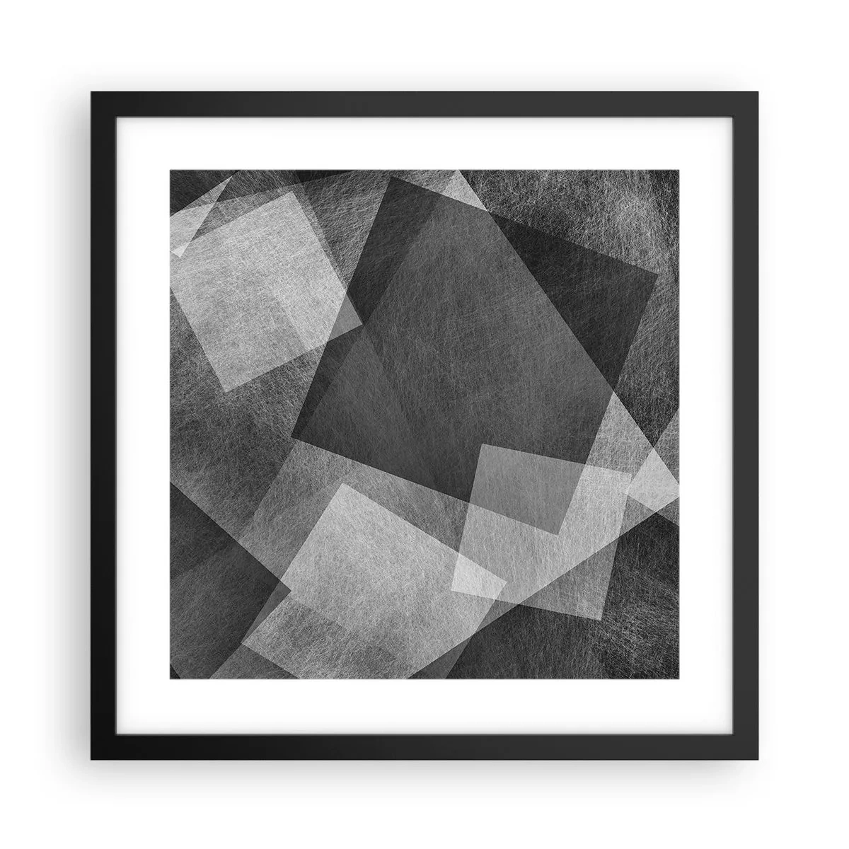 Poszter fehér keretben - A tartósság és a rend örök szimbóluma - 40x40 cm