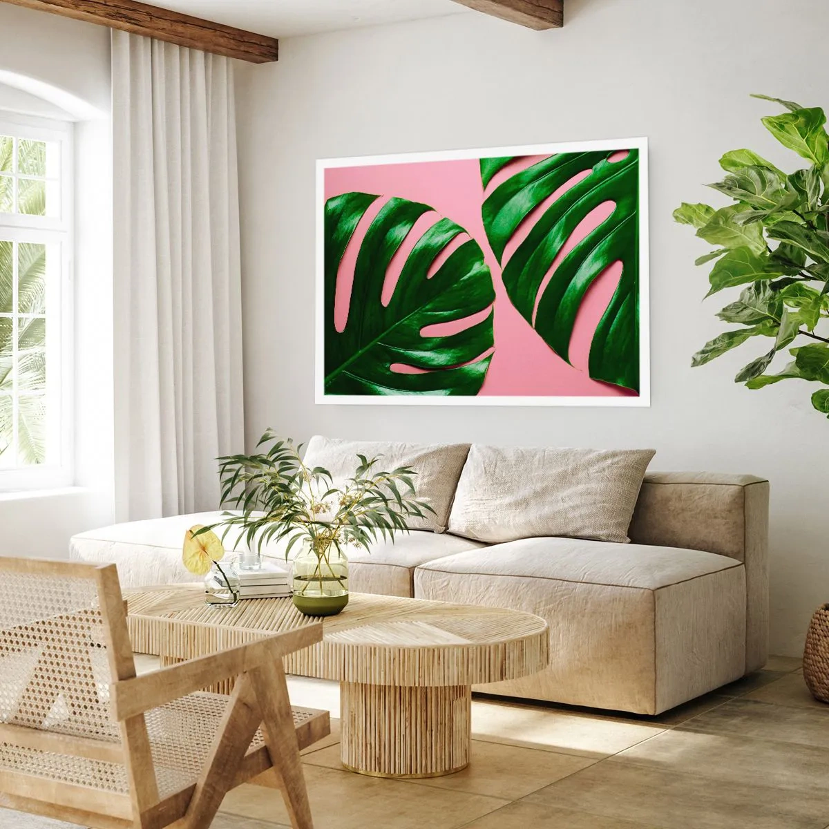 Poszter - Zöld rendez-vous - 50x40 cm