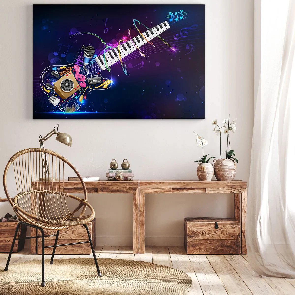 Vászonkép - És minden rendben van - 70x50 cm