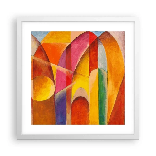 Poszter fekete keretben - A nap katedrálisa - 40x40 cm