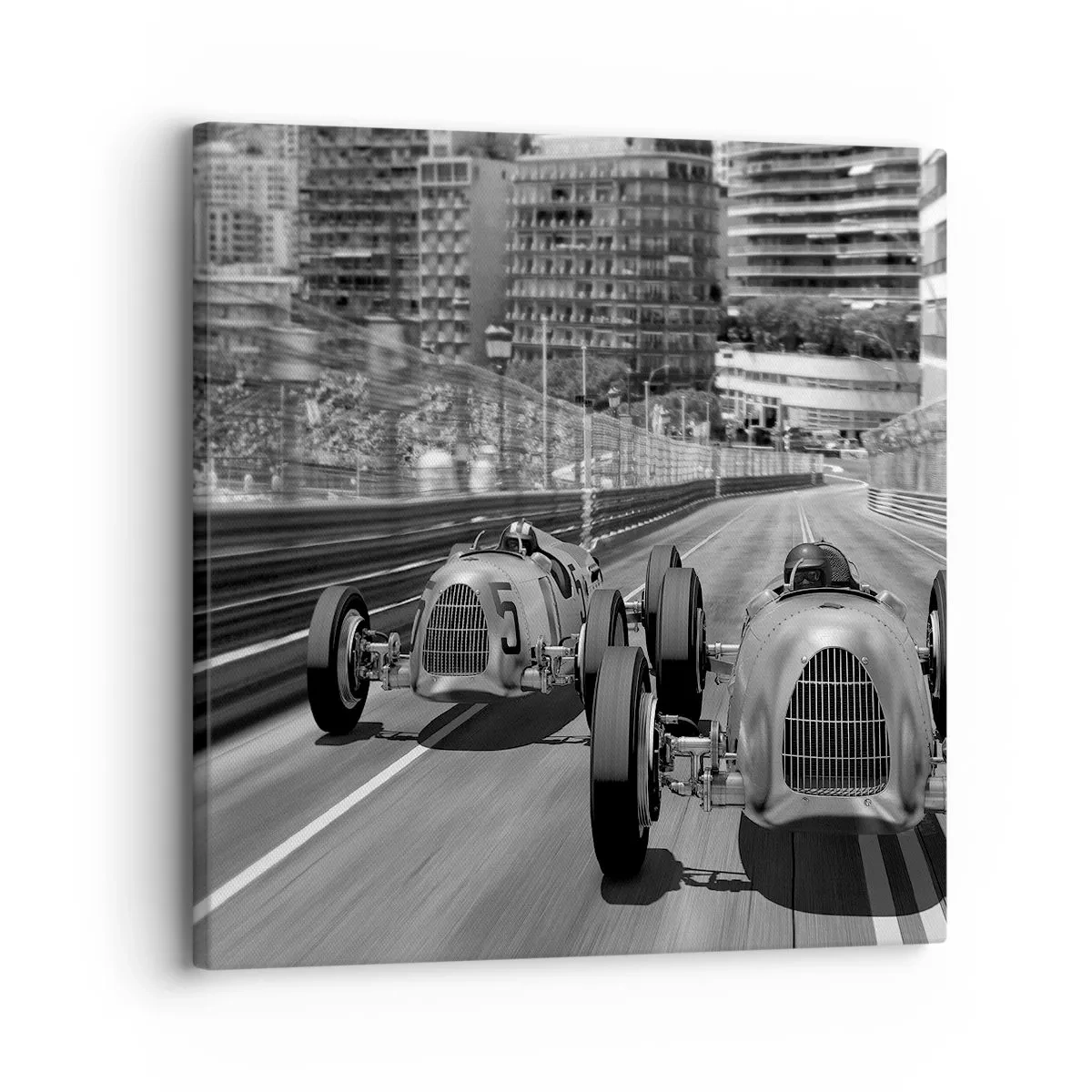 Vászonkép - Réges-régen Monte Carlóban - 30x30 cm