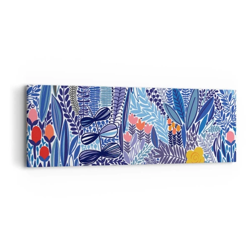 Vászonkép - Hawaii kert - 90x30 cm