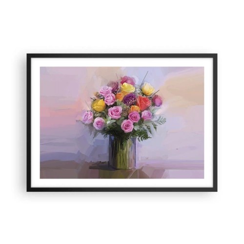 Poszter fehér keretben - Megtartott szépség - 70x50 cm