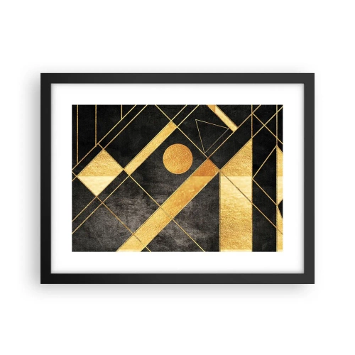 Poszter fehér keretben - A sivatag napja - 40x30 cm