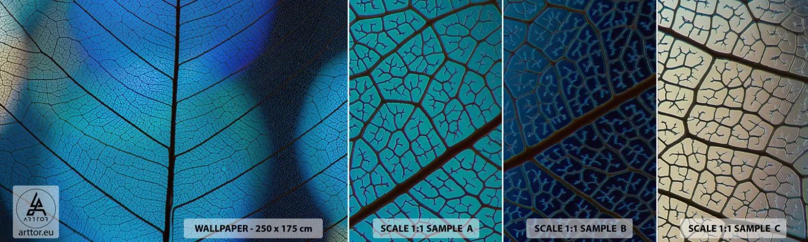 Fotótapéta Minta Standard Eco - Bonyolult konstrukció - Levél növényen, Természet, Növény - 100x30 cm