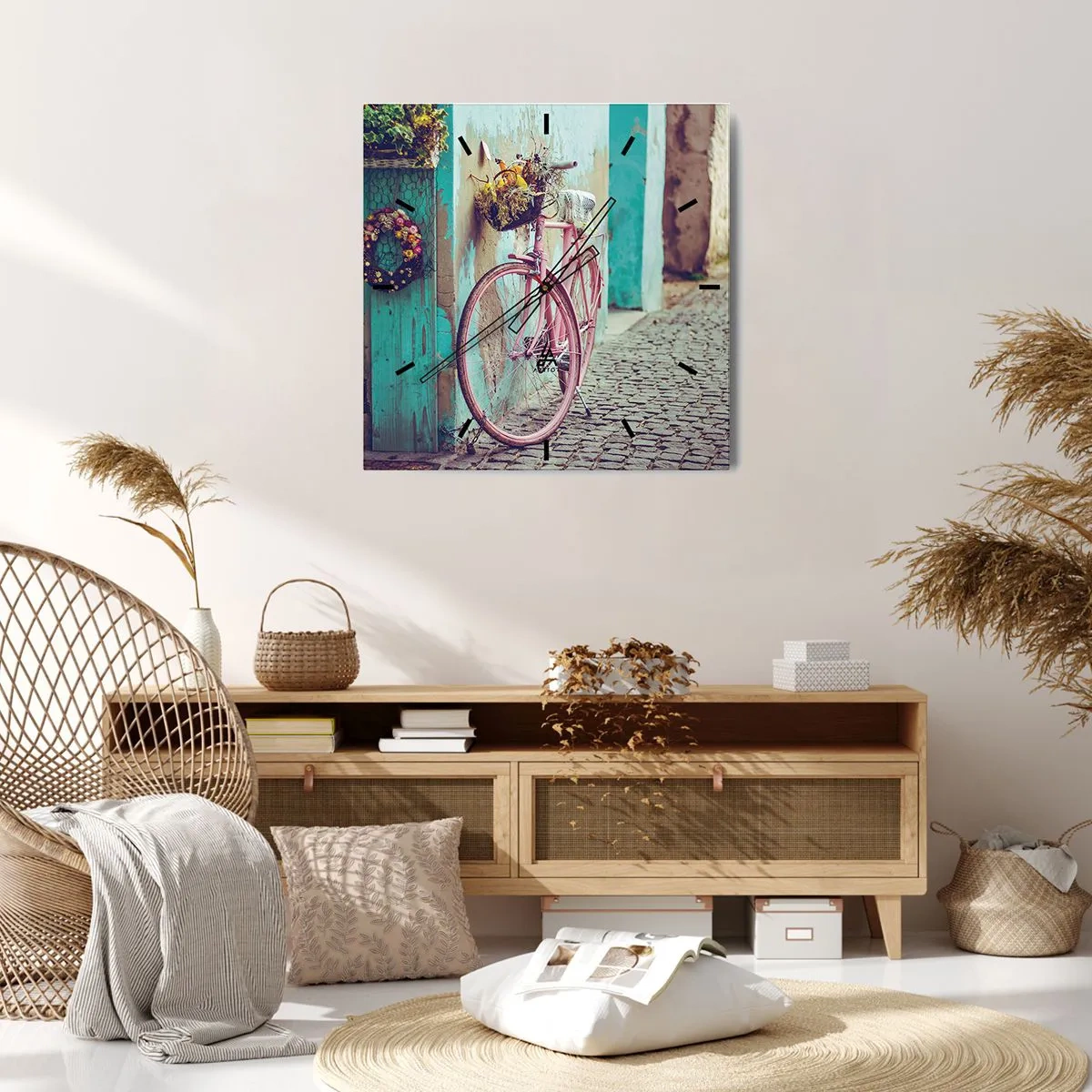 Falióra, Óra - Mindjárt visszajövök - 30x30 cm