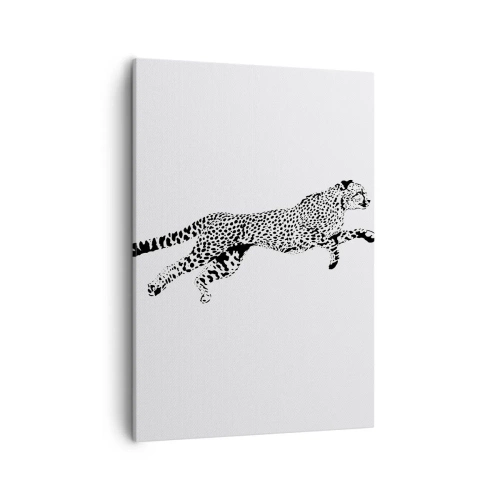 Vászonkép - A leggyorsabb a Földön - 50x70 cm