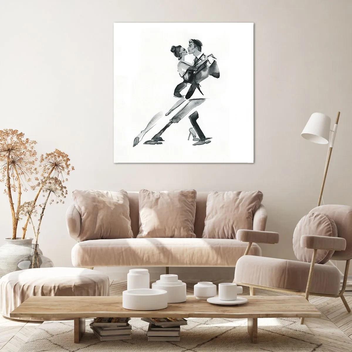 Vászonkép - Egy ütemben - 40x40 cm