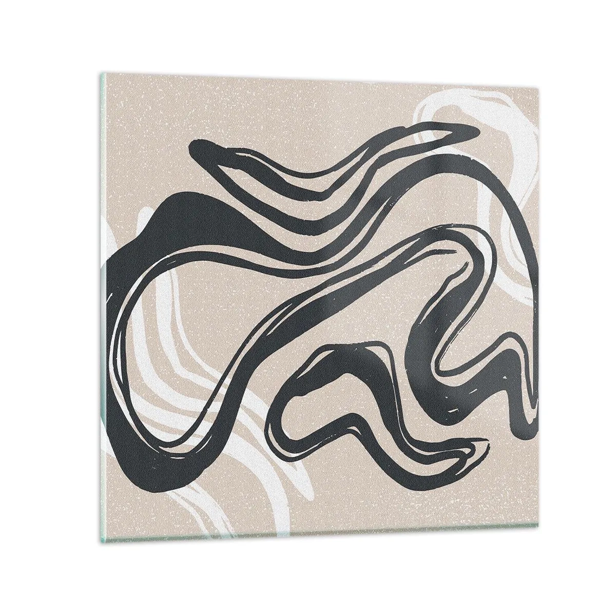 Üveg kép - Megsokszorozott kifejezés - 60x60 cm