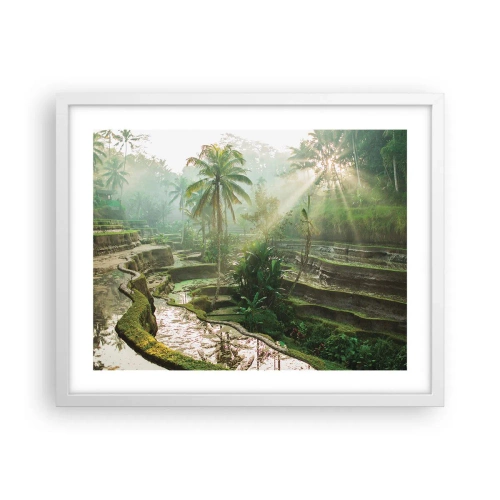 Poszter fekete keretben - Felnőni a napon - 50x40 cm