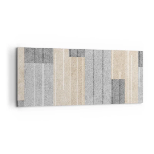 Vászonkép - Kompozíció: tartsa a függőlegeset - 100x40 cm