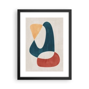 Poszter fehér keretben - Befolyások és metamorfózisok - 30x40 cm