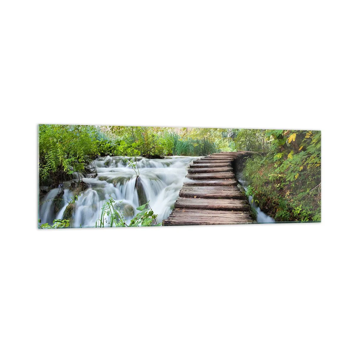 Üveg kép - A víz egyáltalán nem csendes - 160x50 cm