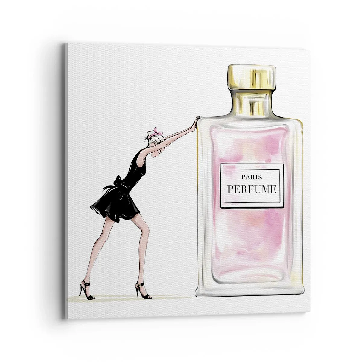 Vászonkép - A nőiesség lényege - 70x70 cm