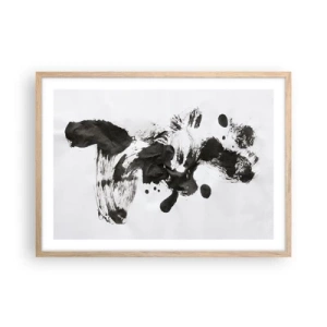 Poszter világos tölgy keretben - Módszer az őrületben? - 70x50 cm