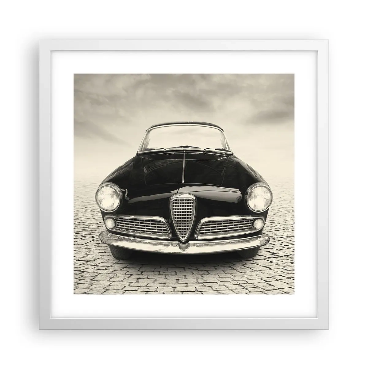 Poszter fekete keretben - És hogy ne szeretnél engem? - 40x40 cm