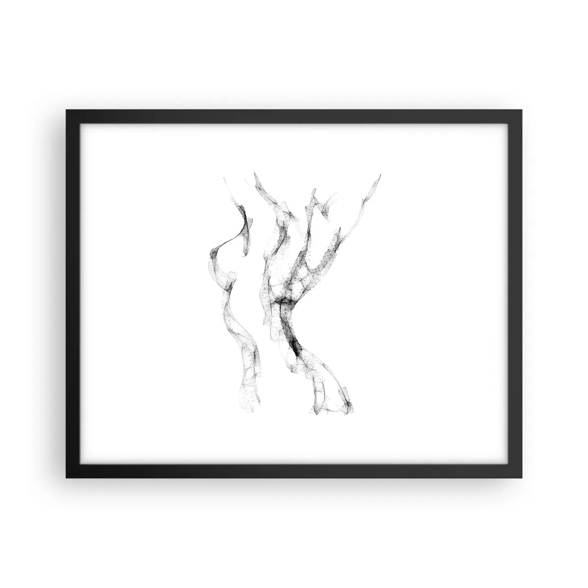 Poszter fehér keretben - Gyönyörű és erős - 50x40 cm