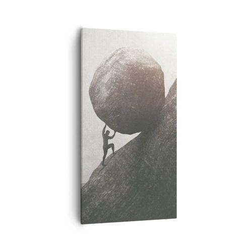 Vászonkép - Hiszek minden remény ellenére  - 55x100 cm