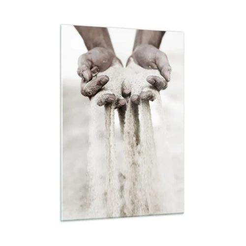 Üveg kép - Ezekkel a kezekkel... - 50x70 cm