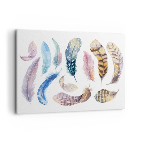 Vászonkép - Könnyű, tarka és sokszínű - 100x70 cm