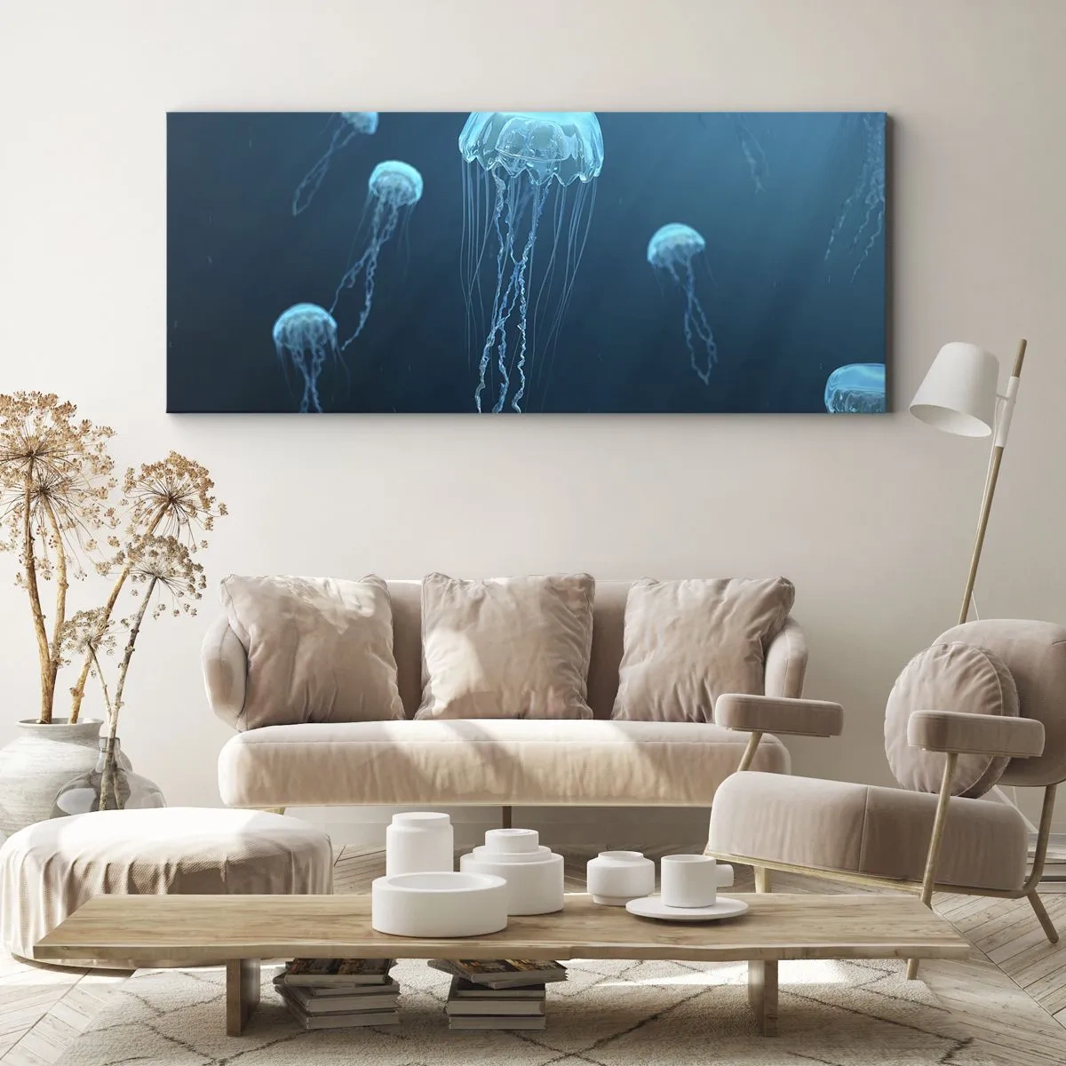 Vászonkép - Óceáni tánc - 100x40 cm