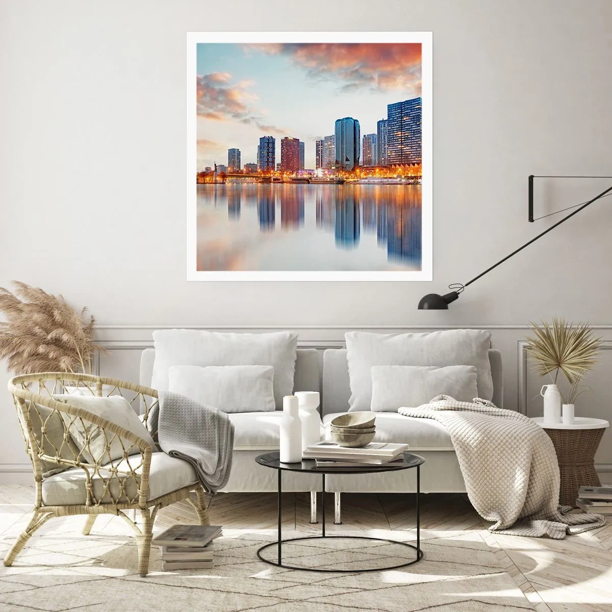 Poszter - Párizs monumentális nyugalma - 60x60 cm