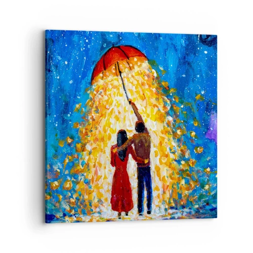 Vászonkép - Egy esős este varázsa? - 70x70 cm