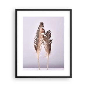 Poszter fehér keretben - A semmi ellen - 40x50 cm