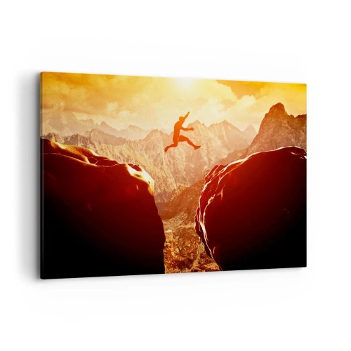 Vászonkép - Átlépve a határokat - 120x80 cm