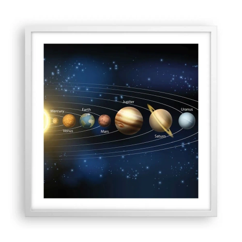 Poszter fekete keretben - Egy a tízből - 50x50 cm