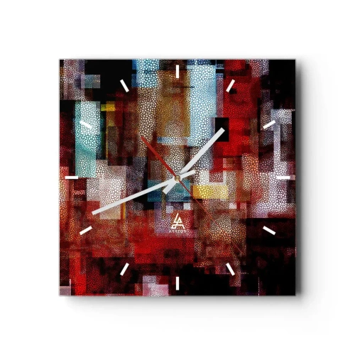 Falióra, Óra - Zavartság zavartsággal - 30x30 cm
