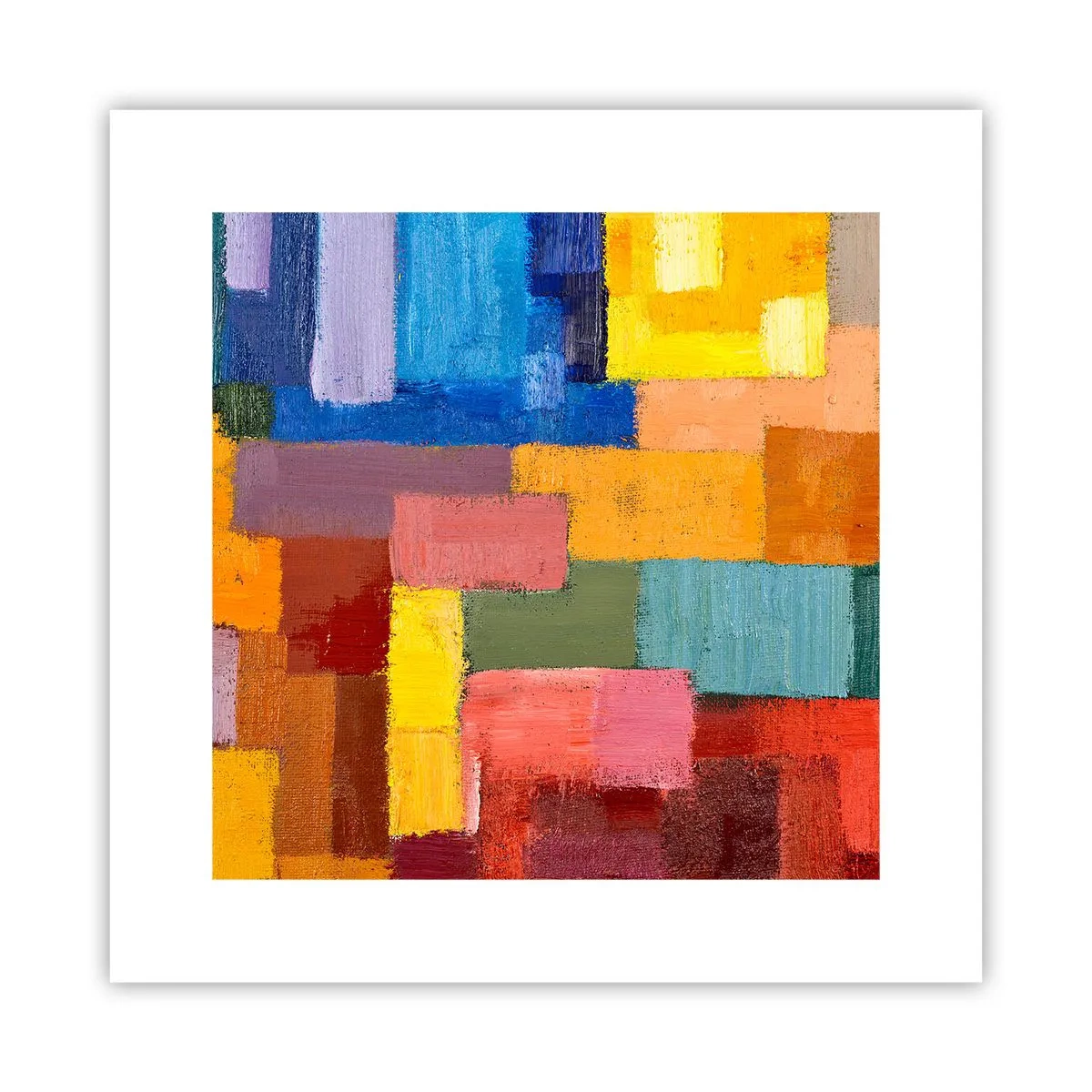 Poszter - Mindegyik más, mindegyik színes - 30x30 cm