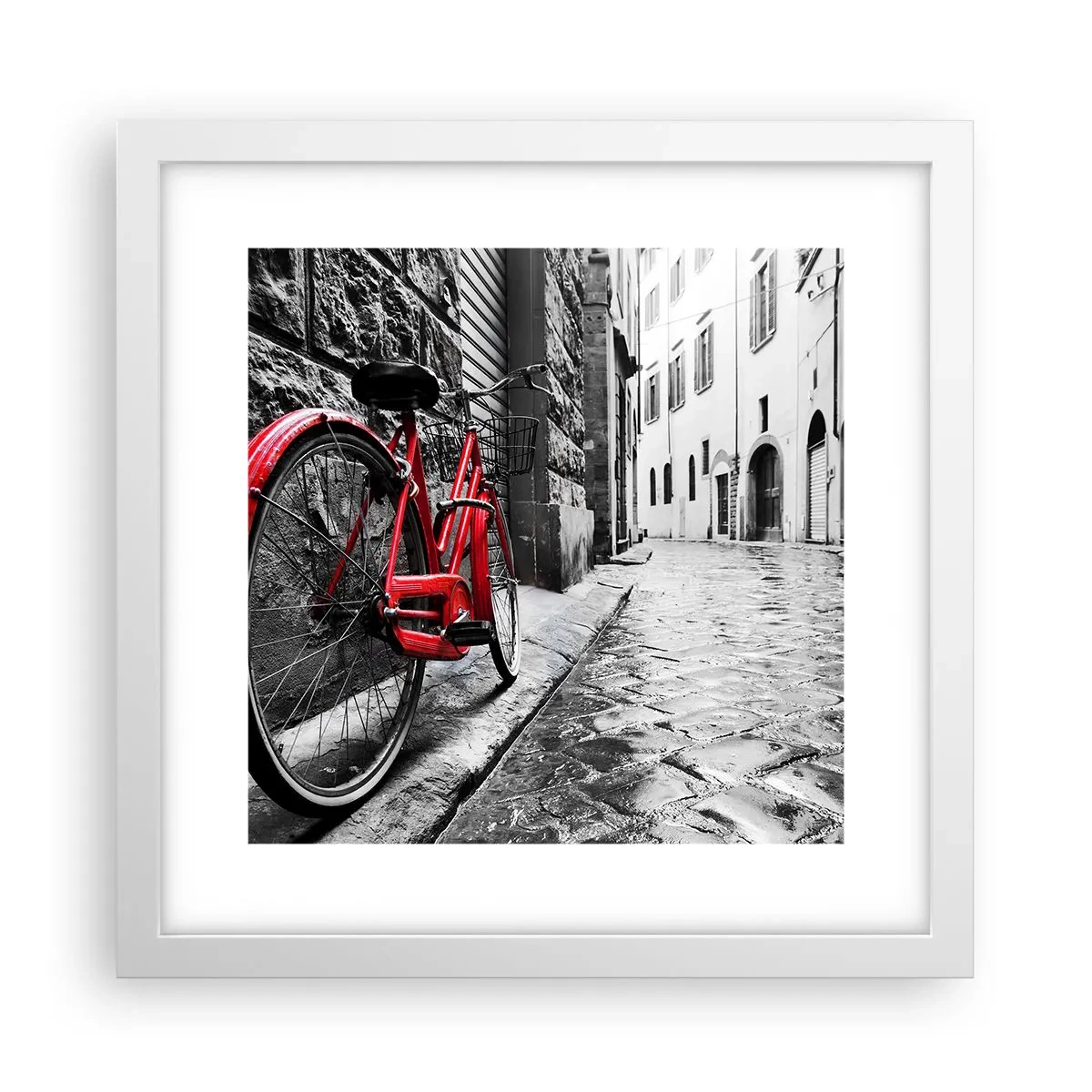 Poszter fekete keretben - Az igazi gyönyör nem öregszik - 30x30 cm