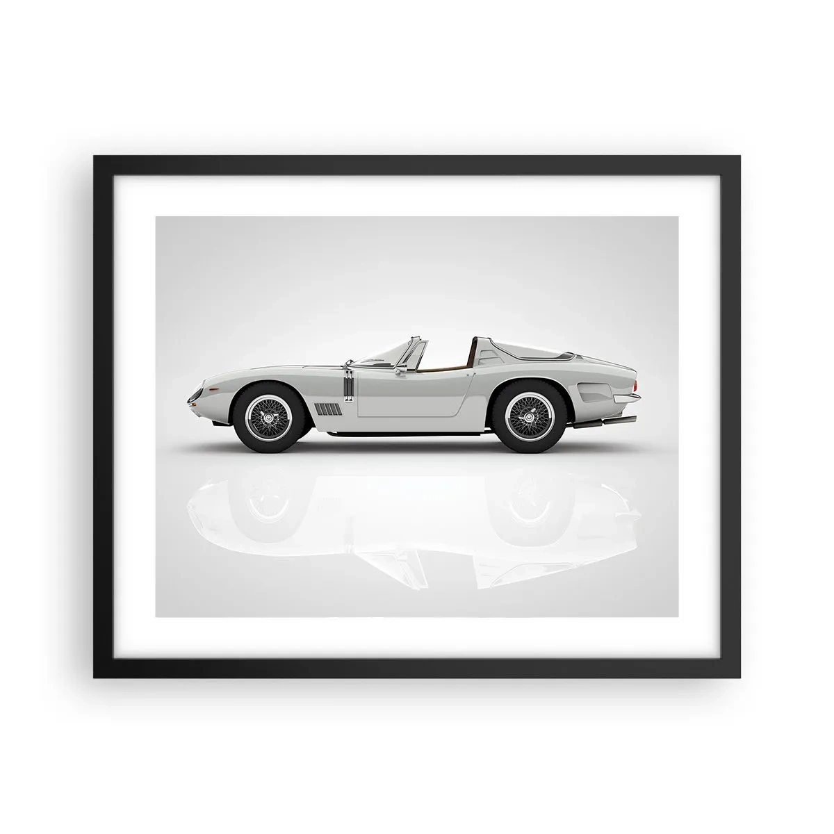 Poszter fehér keretben - A szórakozás ígérete - 50x40 cm