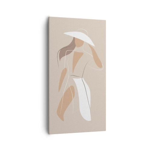 Vászonkép - A divat egy játék - 55x100 cm