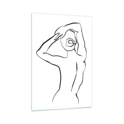 Üveg kép - Reggeli cselekvés - 70x100 cm