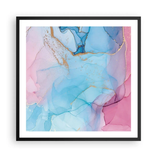 Poszter fehér keretben - Találkozás és átjutás - 60x60 cm