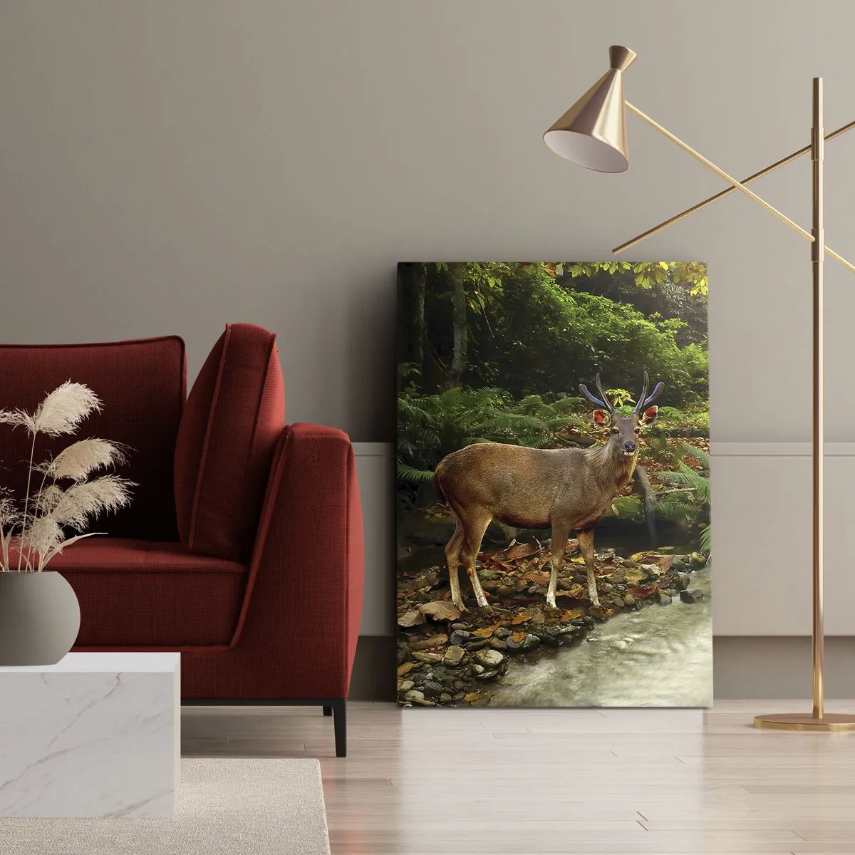 Vászonkép - üdvözöllek a világomban - 65x120 cm