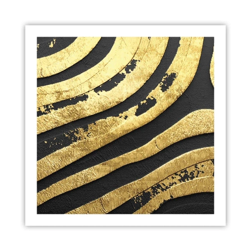 Poszter - Minden folyik - 60x60 cm