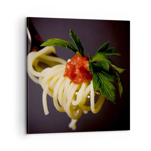 Vászonkép - Ízletes falat - 60x60 cm