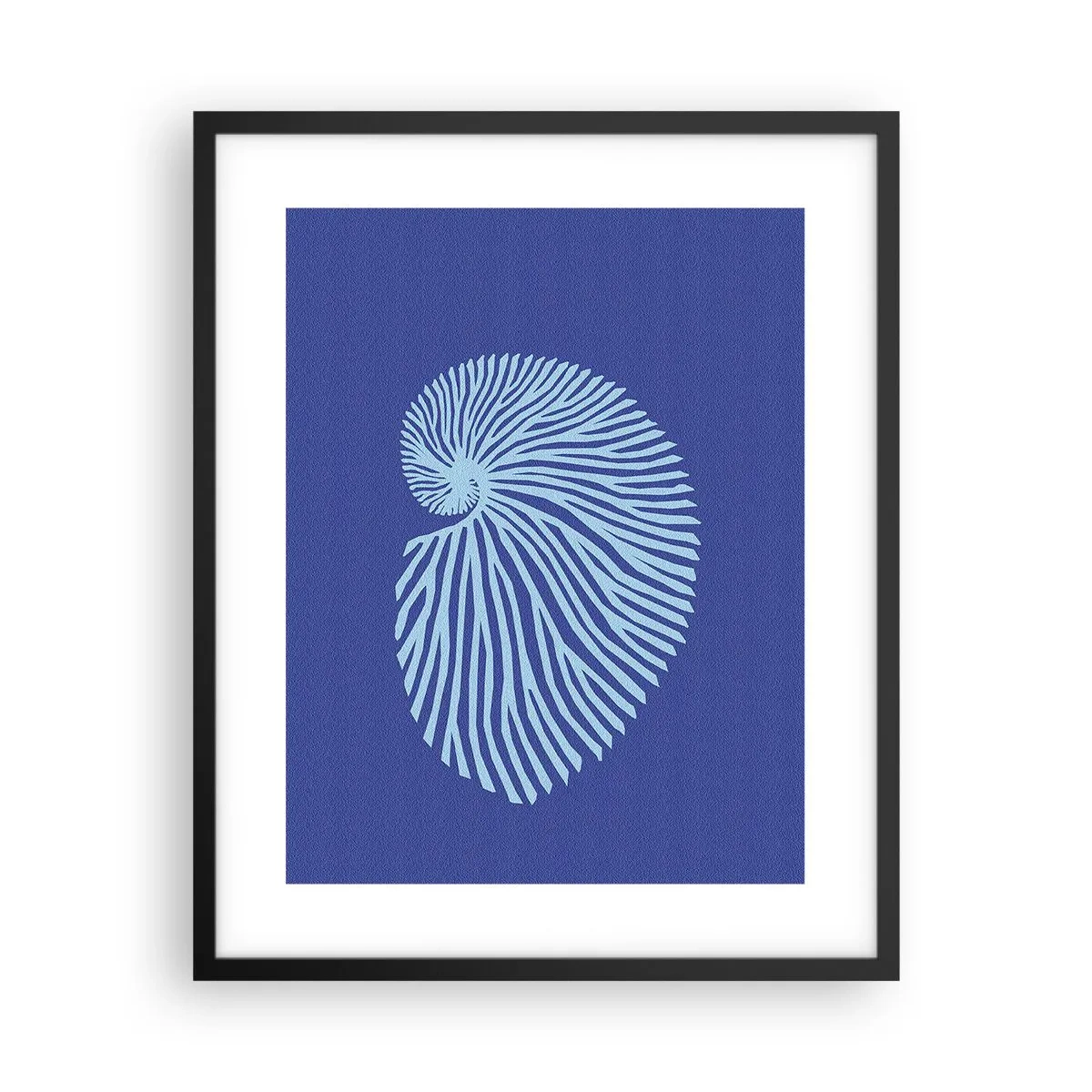 Poszter fehér keretben - Egy kagyló születése - 40x50 cm