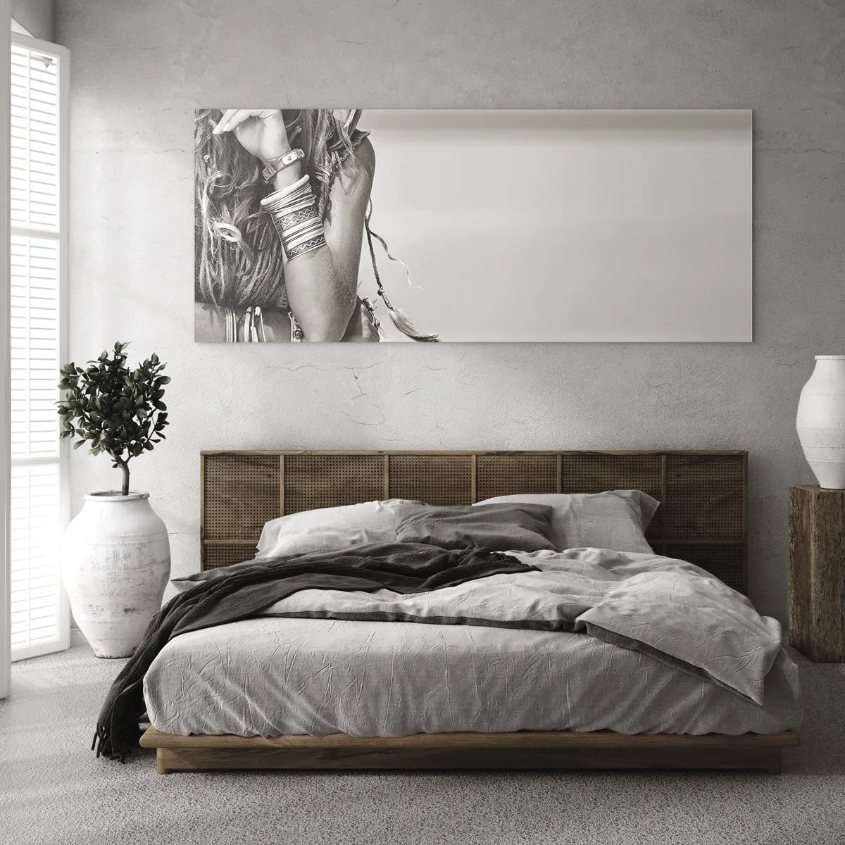 Üveg kép - Mint egy leány - 140x50 cm