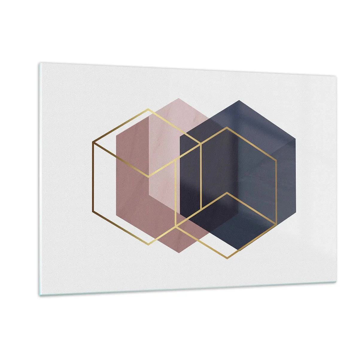 Üveg kép - Az egyszerűség ereje - 120x80 cm